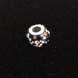 Sterling Silver Crystal Bead